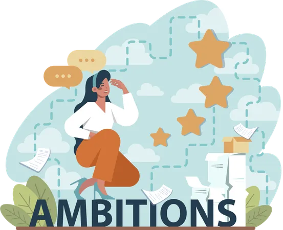 Work Ambitions  Illustration