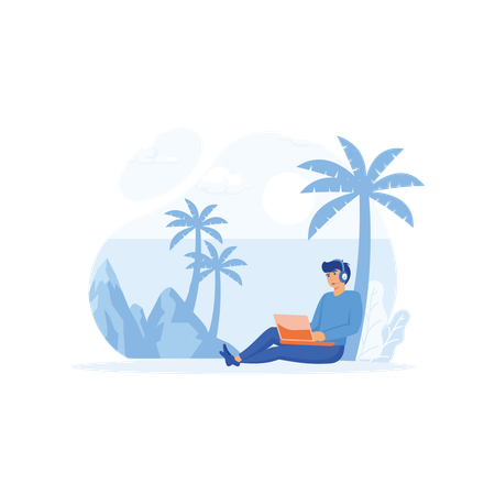 Work anywhere  Illustration