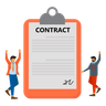 work contract illustration