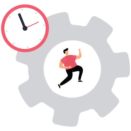 Work efficiency  Illustration