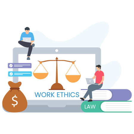 Work Ethics  Illustration