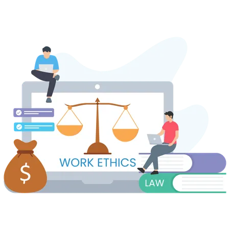 Work Ethics  Illustration