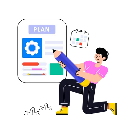 Work Plan  Illustration