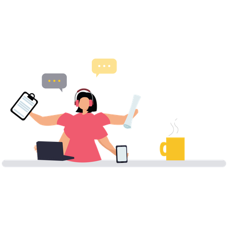 Work Responsibility  Illustration