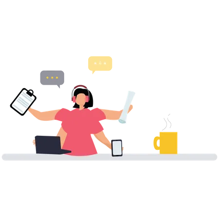 Work Responsibility  Illustration