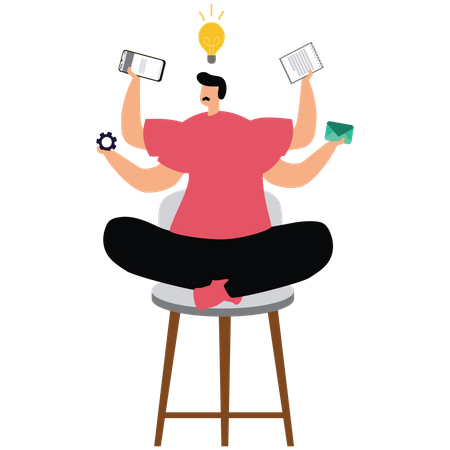 Work responsibility  Illustration