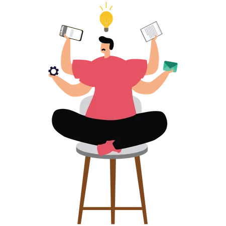 Work responsibility  Illustration