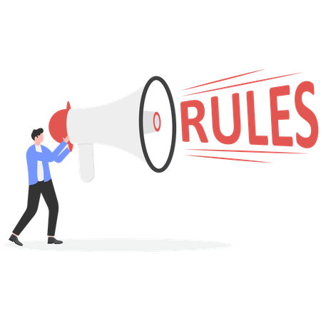 Work rules and regulation  Illustration