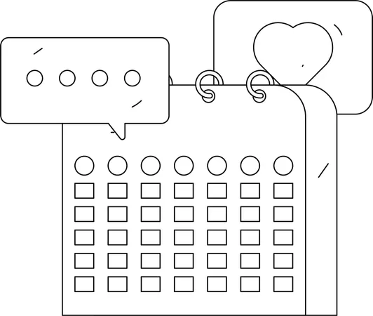 Work Schedule  Illustration