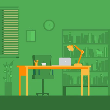 Work Space  Illustration