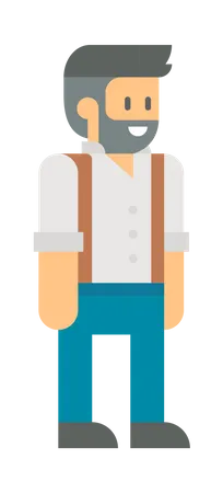 Worker  Illustration