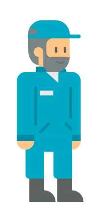 Worker  Illustration