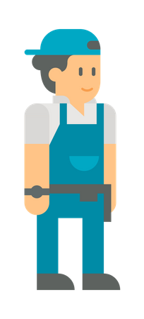 Worker  Illustration