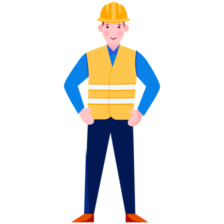 Worker  Illustration