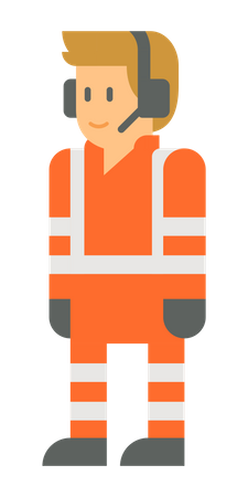 Worker  Illustration