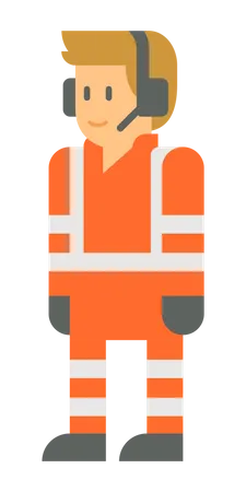 Worker  Illustration