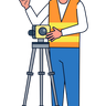surveying tripod illustration free download