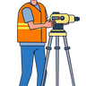 surveying tripod illustrations free