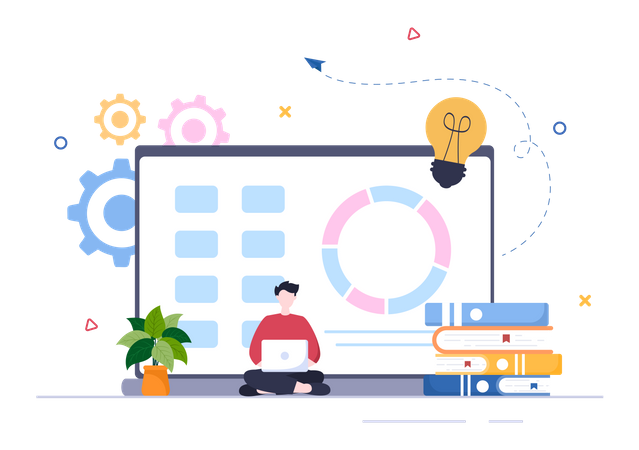 Workflow-Organisation  Illustration