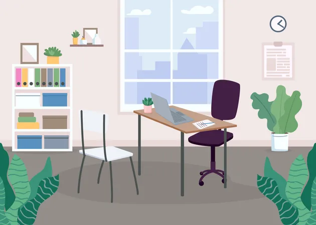 Working area  Illustration