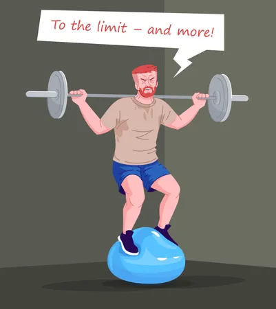 Workout dependence Illustration