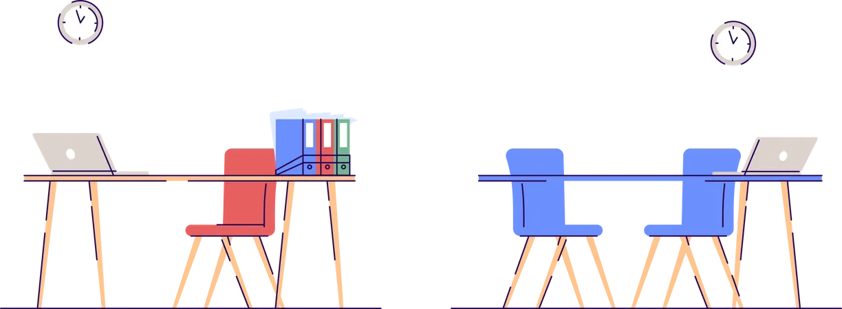 Workplace  Illustration