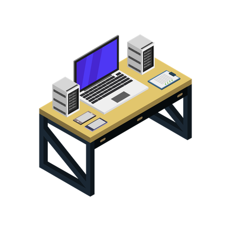 Workplace  Illustration