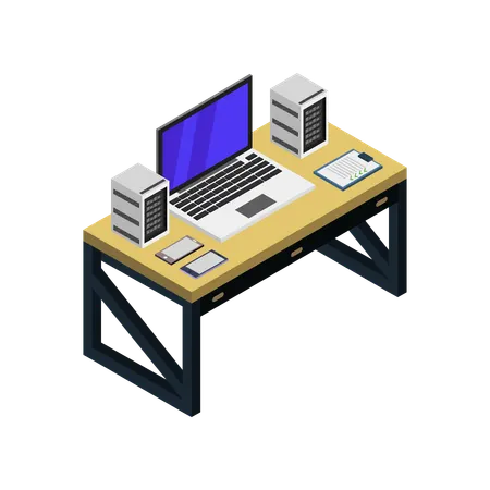 Workplace  Illustration