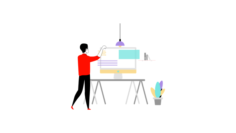 Workspace  Illustration