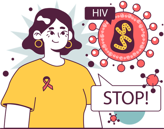 World AIDS Day  Illustration