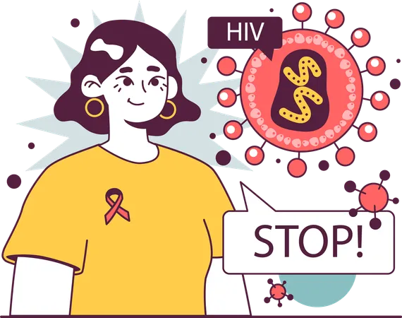 World AIDS Day  Illustration
