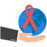 world aids day awareness illustration