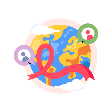 World Aids Day  Illustration