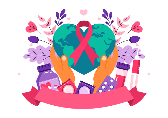 World AIDS Day  Illustration