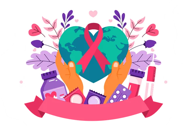 World AIDS Day  Illustration