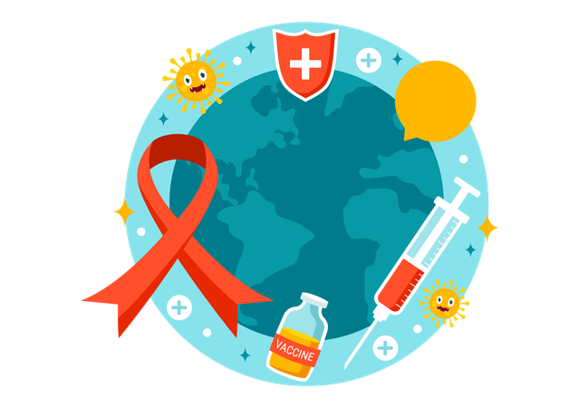 World Aids Vaccine Day  Illustration