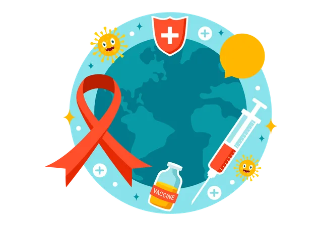 World Aids Vaccine Day  Illustration