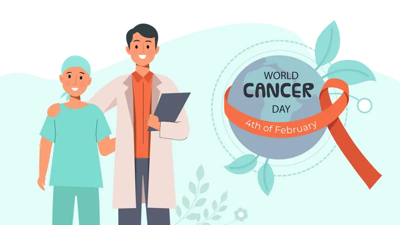 World Cancer Day Illustration