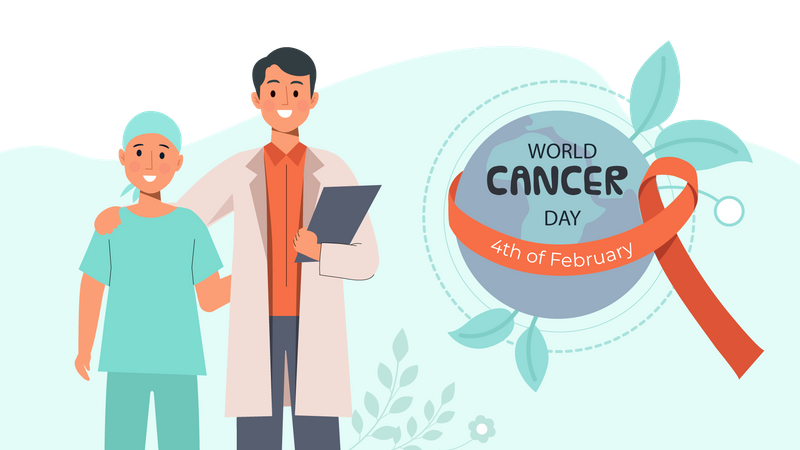 World Cancer Day  Illustration