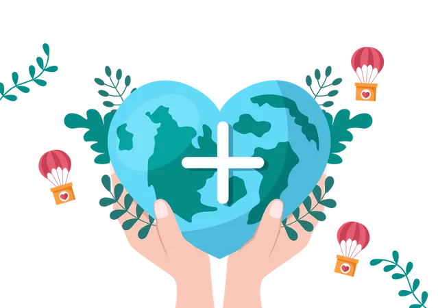 World Charity Day Illustration