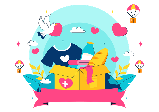 World charity day  Illustration