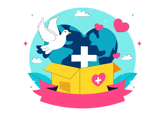 World charity day  Illustration