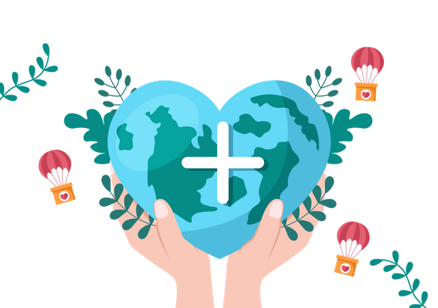 World Charity Day  Illustration