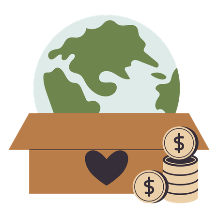 World Charity Day  Illustration