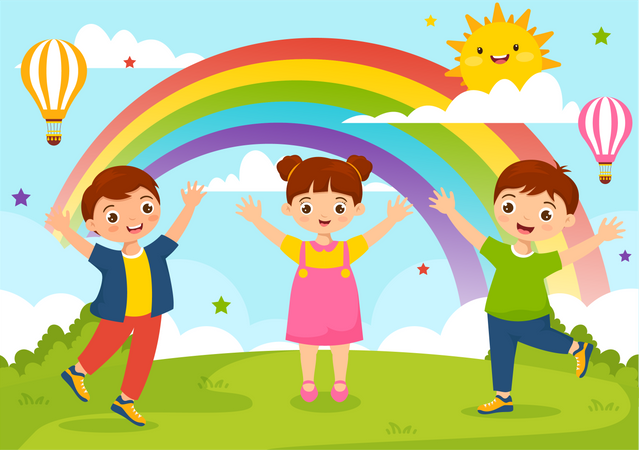 World Childrens Day  Illustration