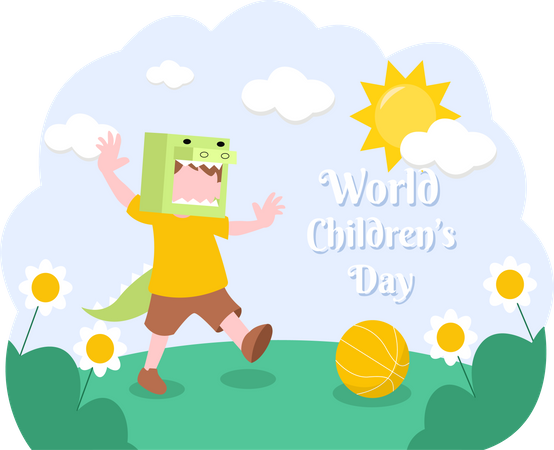 World Children's Day  Illustration