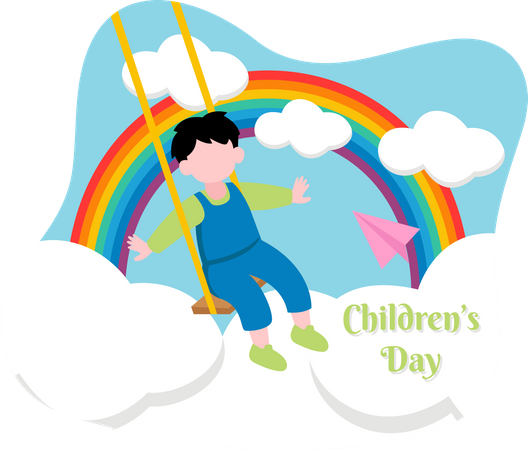 World Childrens Day  Illustration