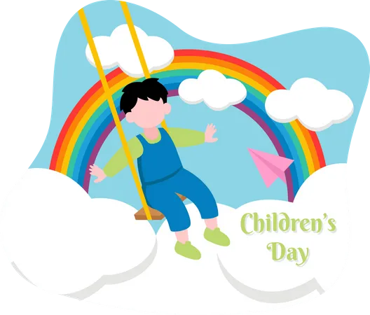 World Childrens Day  Illustration