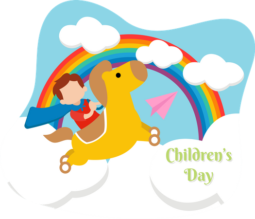 World Childrens Day  Illustration