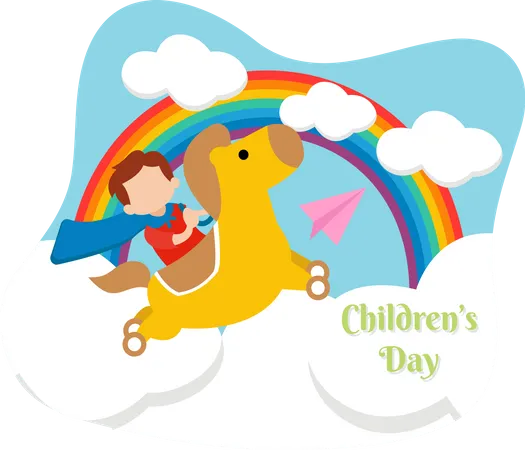 World Childrens Day  Illustration